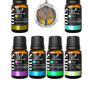 ArtNaturals Aromatherapy Top-6 Essential Oil Set - (6 x 10ml Bottles)